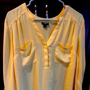 Torrid Harper Georgette pullover 3/4 sleeve blouse.